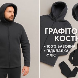 Графітовий костюм SAMO Collection